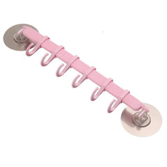 Plastic Key Rack Sucker Vacuum Frame Towel Holder Bathroom Accessories