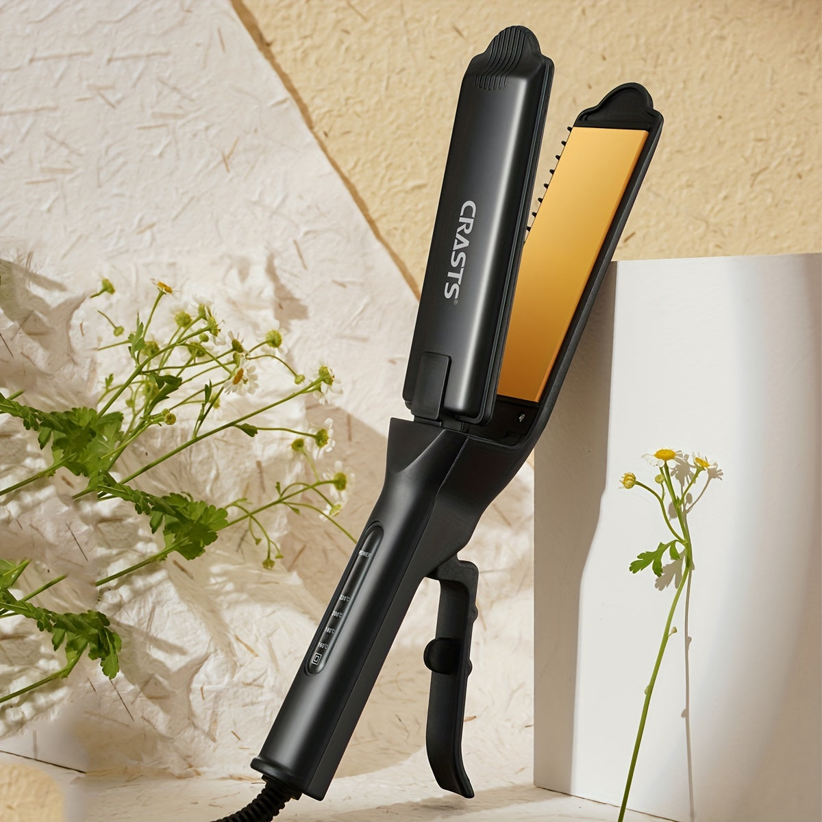 2-in-1 Hair Curler & Straightener Wand - Ionic Tech