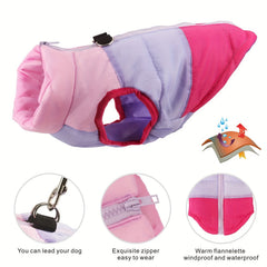 Dog Vest Coat Autumn Winter Cotton Padded Jacket