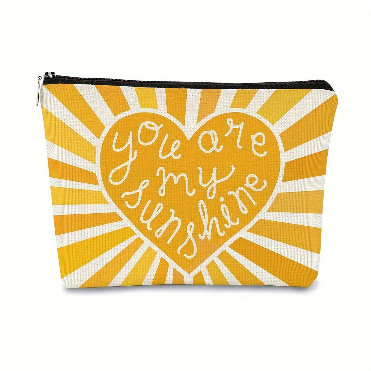 Sunshine Makeup Bag, Inspirational Gift for Daughters & Teachers
