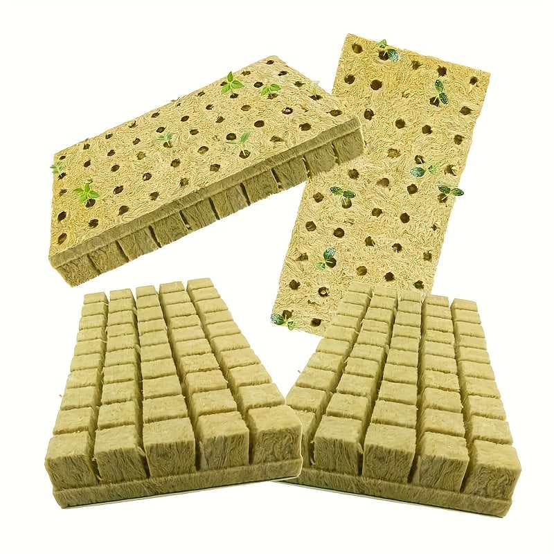 50pcs Grow Cubes Hydroponics Plant Propagation Nutrient Blocks 25x25x25mm