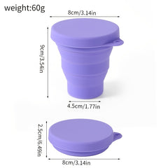 Portable Collapsible Silicone Cup On the Go