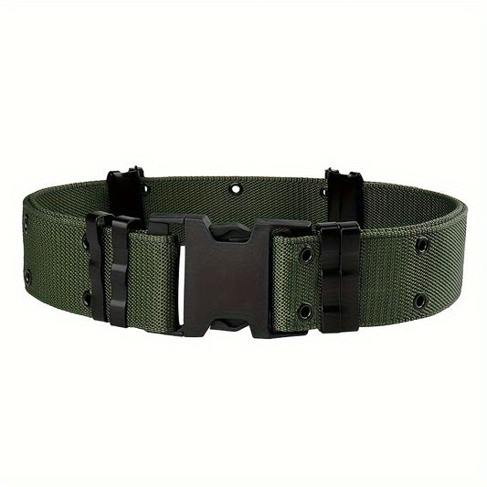 Nylon Canvas Belt For Outdoor Sports Woven Belt