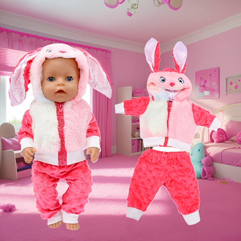 Unicorn Set for 35 56 45 Doll Accessories Pink Bunny Outfit Purple Pink Unicorn