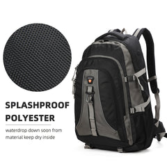 Aoking Large Backpack Laptop Waterproof Mountaineering Bag