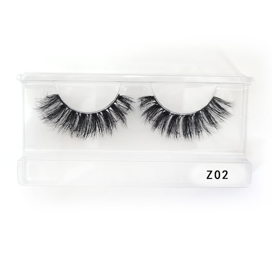 Fluffy 20mm Messy False Eyelashes for Natural Look