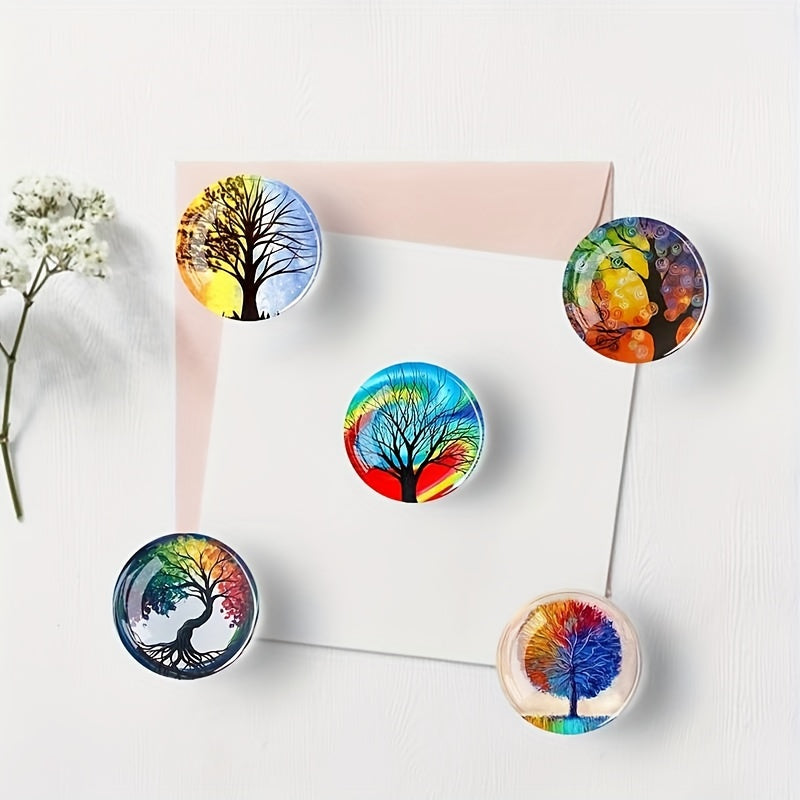Colorful Life Tree Fridge Magnets Decorative Magnets Locker Magnets