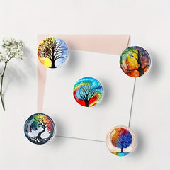 Colorful Life Tree Fridge Magnets Decorative Magnets Locker Magnets