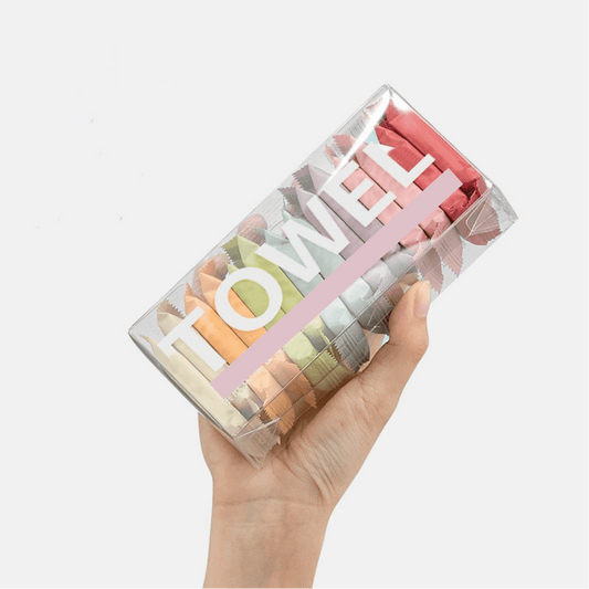 14pcs Compressed Towel Set Disposable Bath Towels Portable Light Reusable Tissue