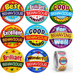 500pcs Teacher Stickers Students Reward Incentive Classroom Supplies