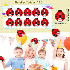 Literacy Spinning Wheel Letters & Numbers 1-10