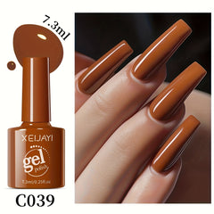 Autumn & Winter Gel Nail Polish Collection 9 Shades UV LED Soak Off Alcohol Glos
