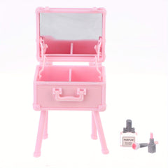1:12 Scale Dollhouse Scene with Cosmetic Accessories Set