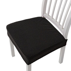 Plaid Jacquard Chair Cushion Cover Anti-slip Stool Cushion