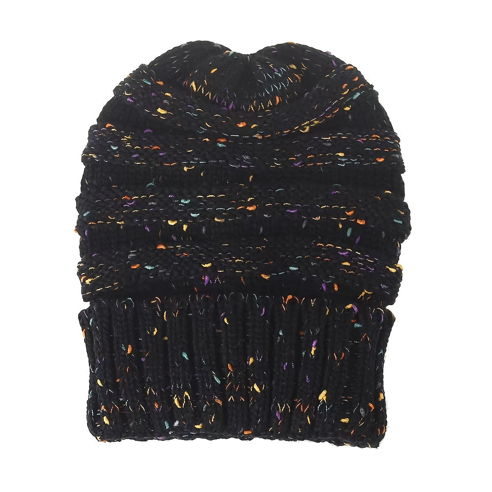 Women's Knitted Beanie Hat Warm Slouchy Cap For Winter Lightweight