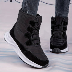 Women's Waterproof Snow Boots Comfortable Winter Warm High Top Outdoor Boots