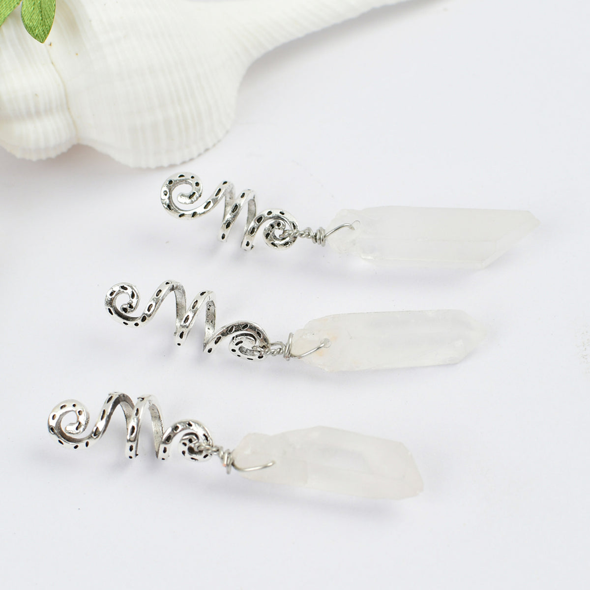 3pcs Crystal Hair Jewelry Set for Women Goddess Dreadlocks Accessories Kit