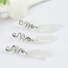 3pcs Crystal Hair Jewelry Set for Women Goddess Dreadlocks Accessories Kit