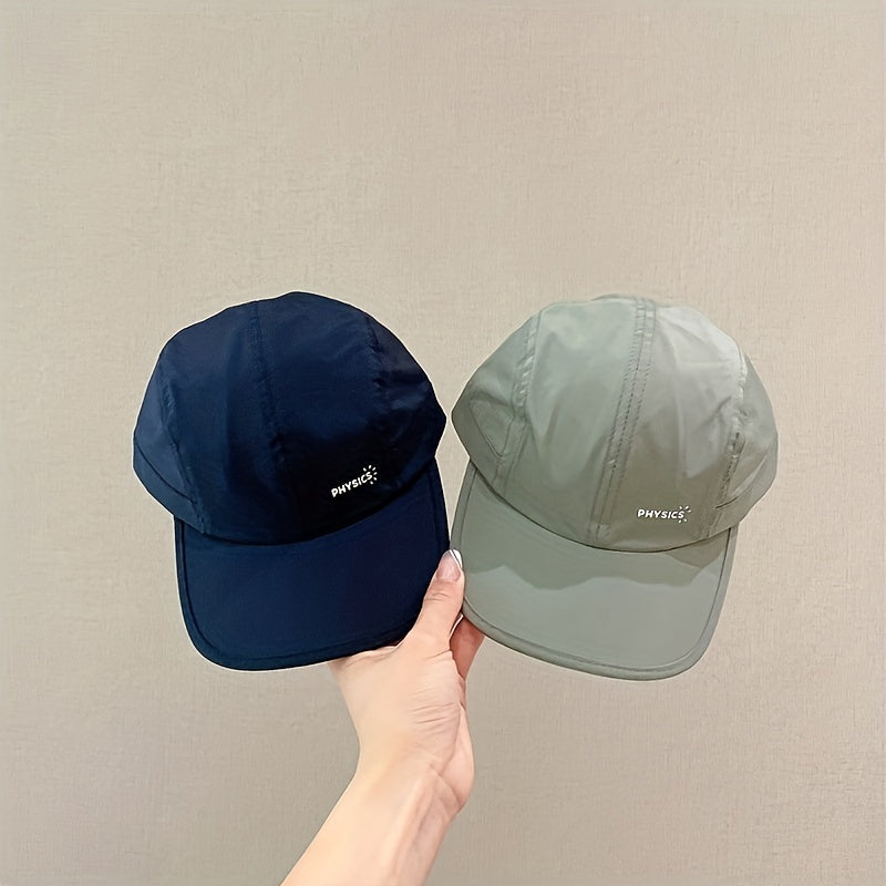 Quick Dry Peaked Cap Sun Protection Baseball Cap For Girls