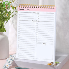 1 Daily Planner Notepad To-Do List Productivity Booster