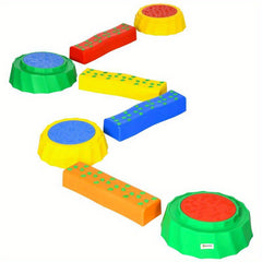 Colorful Toddler Stepping Stones Set - Safe Outdoor Play Equipment