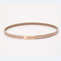 Small Leather Belt Wild Decoration Jeans Belt For Men