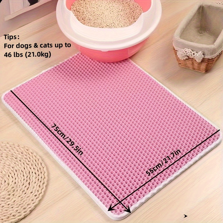 Two-Layer Waterproof Litter Mat for Pets