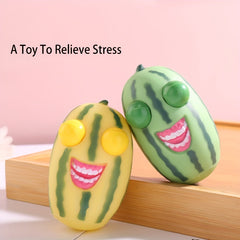 Watermelon Stress Relief Fidget Toy with Pop Out Eyes