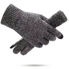 Winter Thermal Touch Screen Coldproof Gloves Teddy Chunky Knit