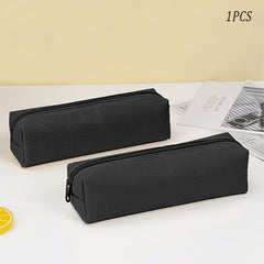 Canvas Bag for Pencil Bags - Small & Portable Stationery Cosmetic Pouch
