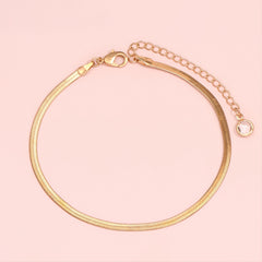 Temperament Chain Anklet Set Dainty Layered Adjustable Foot Chain