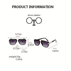 Aviator Sunglasses Retro Gradient UV400 Sun Shades