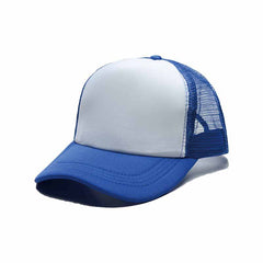 Candy Baseball Cap Mesh Trucker Hat Women Adjustable Sun Hat