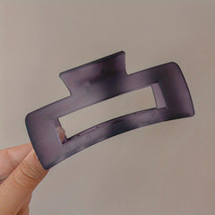 Matte Tortoise Large Claw Clips Strong Hold Hair Clips