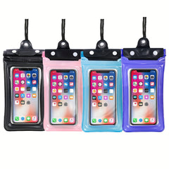 2 Waterproof Phone Cases for Swimming and Diving Touch Screen Compatible