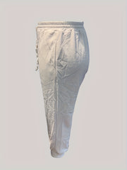  Women's Solid High Rise Joggers