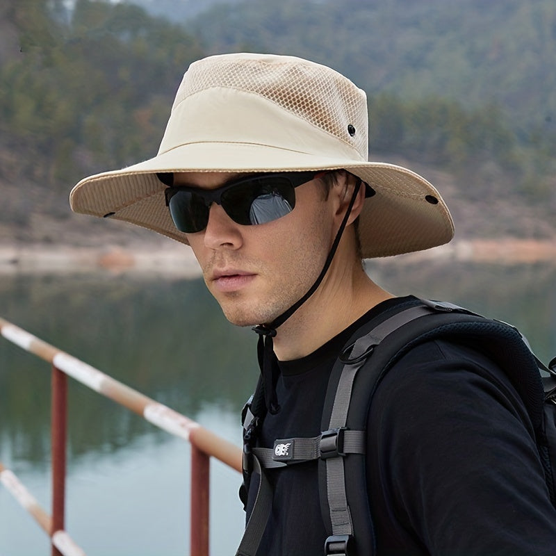Unisex Sunshade Bucket Hat for Outdoor Activities