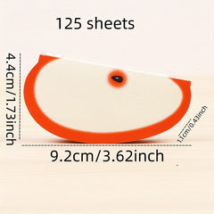 125-Sheet Creative Fruit Sticky Notes