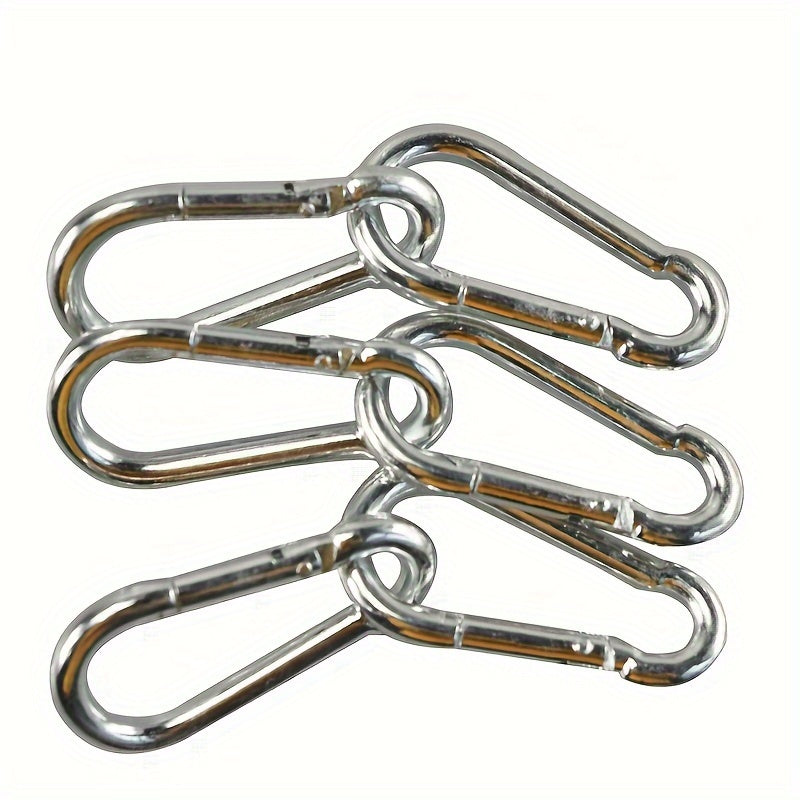Stainless Steel Spring Buckle Keychain for Dog Leash and Outdoor Activities