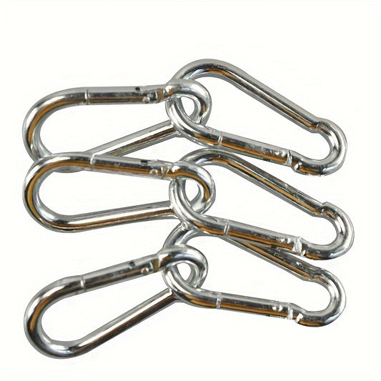 Stainless Steel Spring Buckle Keychain for Dog Leash and Outdoor Activities