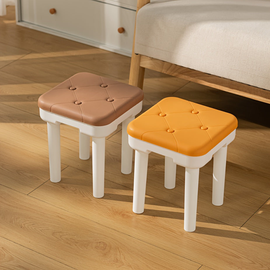 Portable Assemble Chair Stool Shoe Changing Stool
