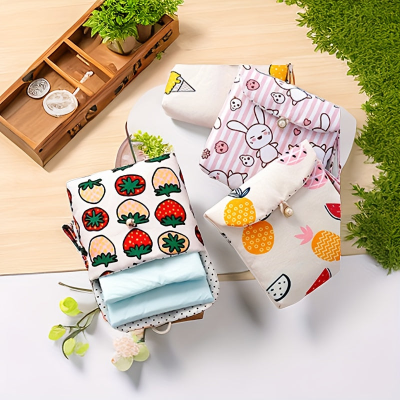 Colorful Outdoor Travel Storage Bag with Cartoon Pattern