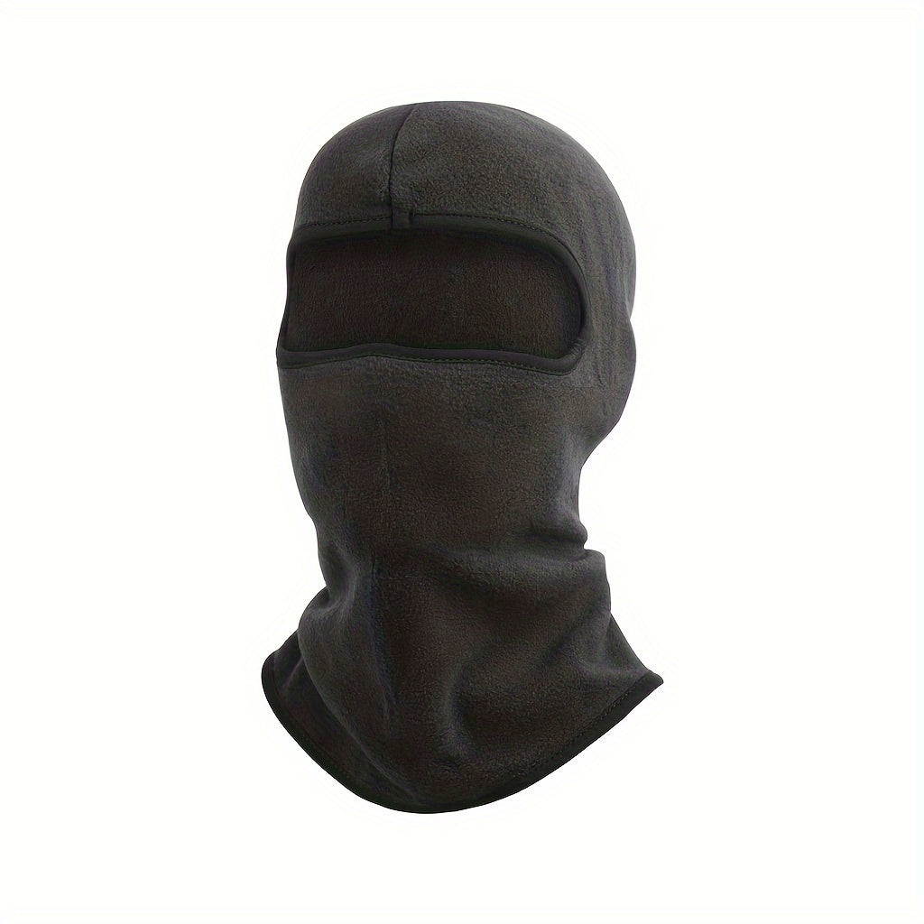 Winter Fleece Ski Mask Balaclava Coldproof Headgear Outdoor Cycling