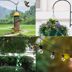 6pcs Swivel Hooks Clips S Hook Clips For Hanging Planters Wind Spinners
