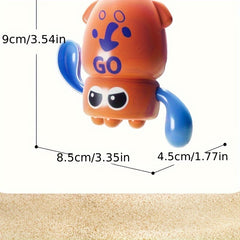 Kids Floating Octopus with Expressive Eyes - Safe Non Toxic