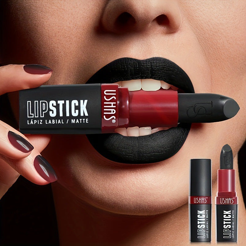 Waterproof Durable Matte Lipstick Long Lasting Gothic Style