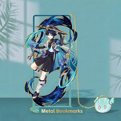 Anime Character Metal Bookmarks - Great Gift for Reading