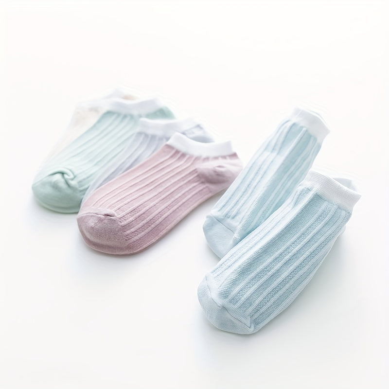 5 Pairs Non slip Sports Ankle Socks for Women