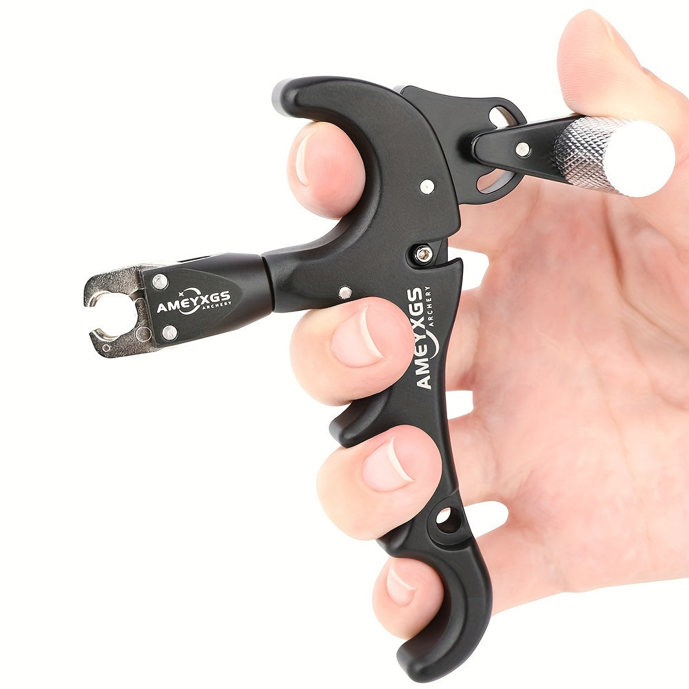 Compound Bow Release 4Finger Aluminum Archery Trigger