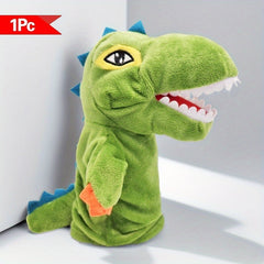 Interactive Dinosaur Hand Puppet Plush Toy for Kids